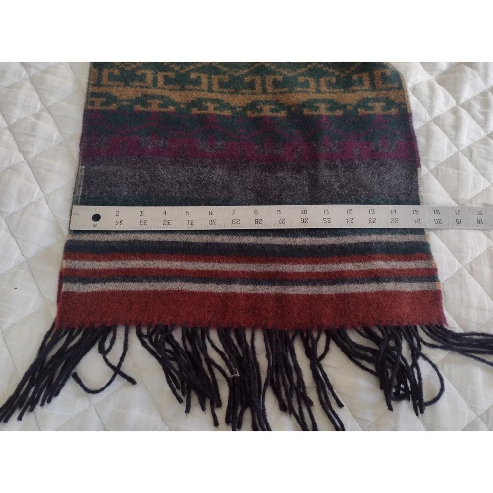 Vtg Aeropostale Compagine Generale Scarf Patterned Aztec 90s Y2k Grunge Street